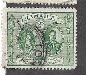 Jamaica #130a  2p  (U) CV $1.10