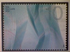 United States, Scott #4720, used(o), 2012, Waves, $10, light and dark blue