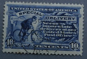 United States #E8 VF/XF Used  Good Color Very Light Cancel '1915'