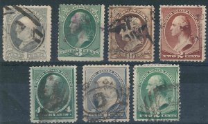 US 206//13 Used F/VF 1881-87 SCV $26.65