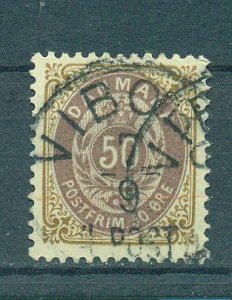 Denmark sc# 51 (2) used cat value $24.00