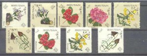 Bhutan 85-85H MNH Flowers SCV4.80