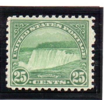 Scott # 699 Niagra Falls  1931 25 Cents Mint & Never Hinged