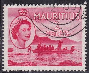 Mauritius 251 Grand Port 1954