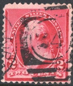 SC#220 2¢ Washington Single (1890) Used