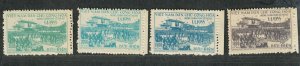 Vietnam Sc#28-31 M/H/VF, NGAI, Cv. $257.50