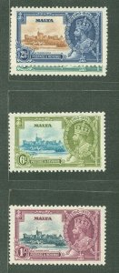 Malta #184-87  Single (Complete Set) (Jubilee)