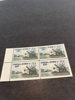 Canal Zone sc 163a MNH booklet pane