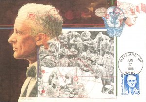 #2188 Harvey Cushing MD Maxi FDC 