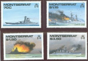 Montserrat #731-734  Single (Complete Set)