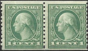 # 490 MINT NEVER HINGED ( MNH ) Green George Washington