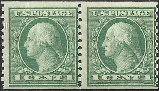 # 490 MINT NEVER HINGED ( MNH ) Green George Washington