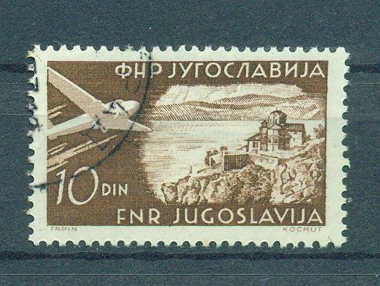 Yugoslavia  sc# C38 used cat value $.25