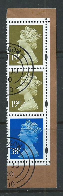 Great Britain - QE II Machin SG Y1683 & SG Y1707a