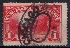 USA - Parcel Post - Scott Q12 w/ Registry Cancel