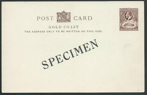 GOLD COAST GV 1d envelope postcard SPECIMEN................................60769 