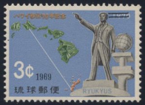 US Ryukyu Islands Scott #192b Mint, VF, NH