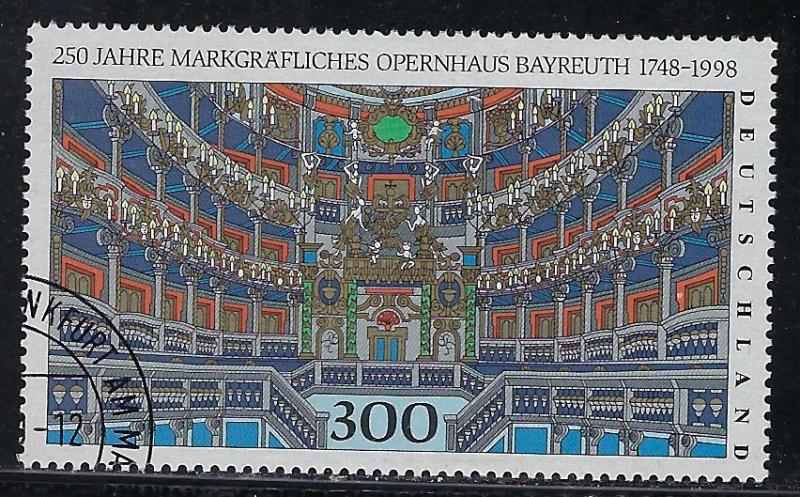 Germany Bund Scott # 2001, used