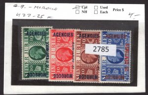 $1 World MNH Stamps (2785) GB Morocco Mint see image for details