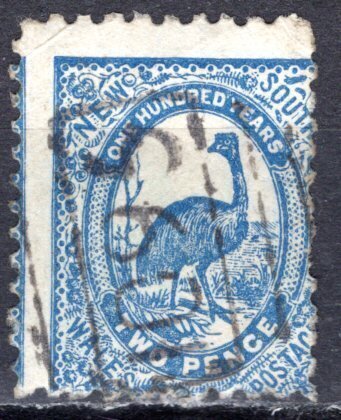 Australian States - New South Wales 1888; Sc. # 78; Used Single Stamp