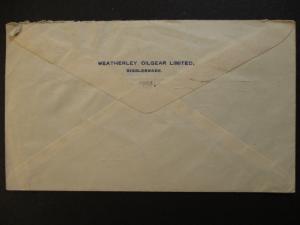 1953 Biggleswade England Detroit Michigan Weatherly Oilgear Co Advertising Cover