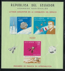 Ecuador Scott 756Bc MNH! Imperforate!