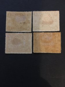 1912 China memorial stamp set, MLH, Genuine, ORIGINAL gum, RARE, List #355