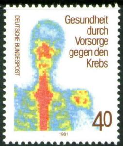 Germany Scott 1348 MNH** 1981 cancer stamp
