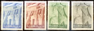 Lebanon 1962 SC# 390-1,C351-2 MNH-OG E179