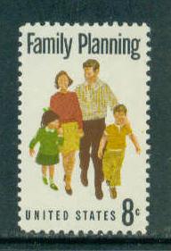 1455 8c Family Planning Fine MNH