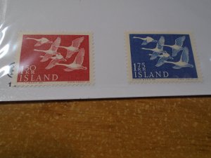 Iceland  #  298-99  MNH