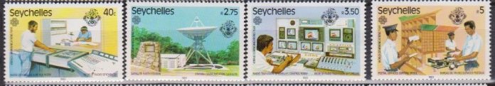 1983 Seychelles # 507-510 MNH World Communication Year