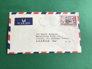 Nigeria 1955 Air Mail  Vintage Stamp Cover R45449
