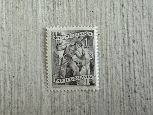 Yugoslavia #378 MH, 1d, Electrification, 2024 SCV.$0.40