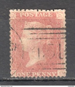 Br001 1841 Great Britain One Penny Gibbons #8 35£ 1St Used