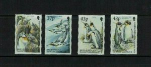 South Georgia, 2000 King Penguins,  MNH set.