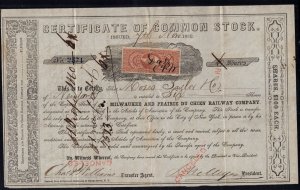 U.S. - R44a - on Certificate of Common Stock