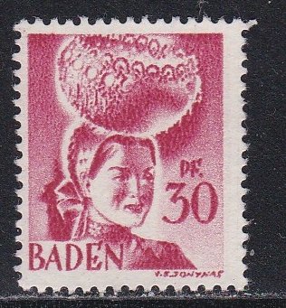 Germany - Baden # 5N23, Used, 1/3 Cat.