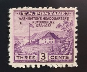 US #727 Used F/VF - Washington's Headquarters 3c