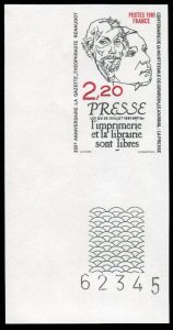 France, 1950-Present #1743 (YT 2143) Cat€15, 1981 La Gazette's 350th Annive...