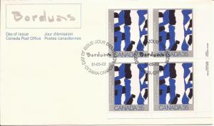 1981 Canada FDC Sc 889 - Canadian Painters - PB LR