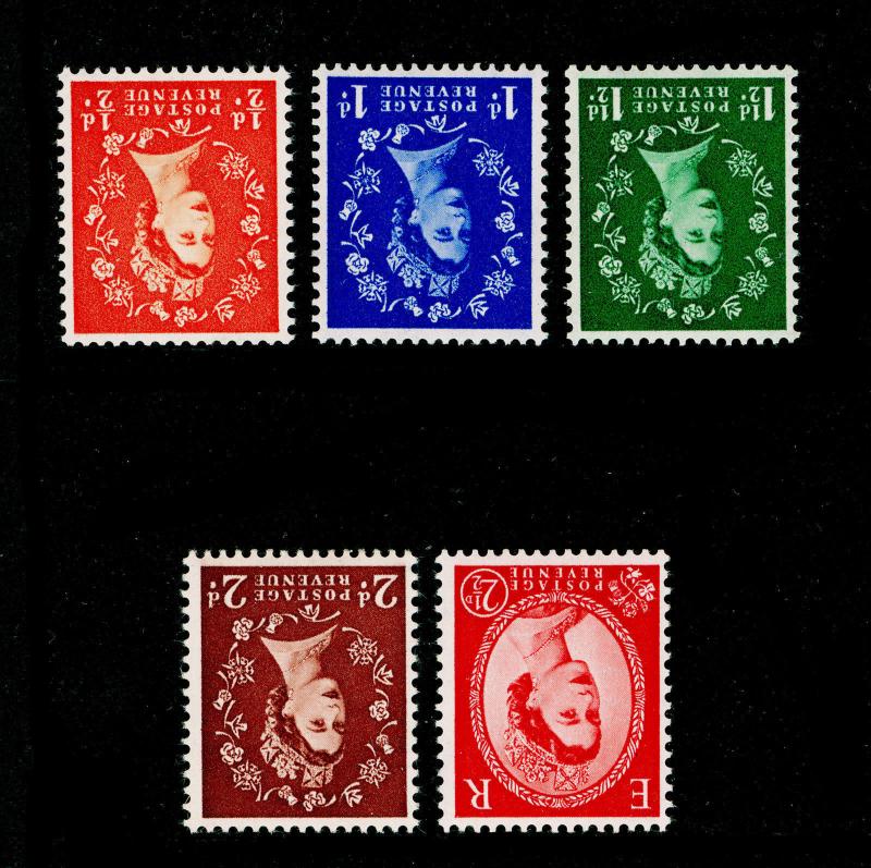 SG515Wi-519bWi, COMPLETE SET, NH MINT. Cat £38. WMK INV