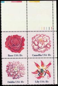 # 1876-1879 MINT NEVER HINGED FLOWERS