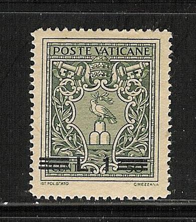 Vatican Scott  104 Mint - 1946 Pope Pius XII Issue