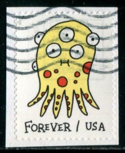 5638 (58c) Message Monster SA, used