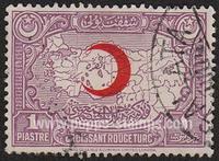 Turkey SG#T1068 Used - 1928 1pi.  - Maps, Turkey