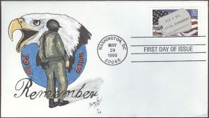 #2966 POW - MIA Greenlee FDC