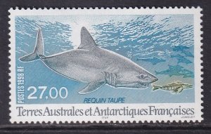 French Southern and Antarctic Territories 242 Shark MNH VF