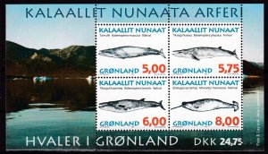 Greenland, Fauna, Whales MNH / 1997