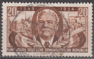 Germany DDR Scott #224 1954 Used